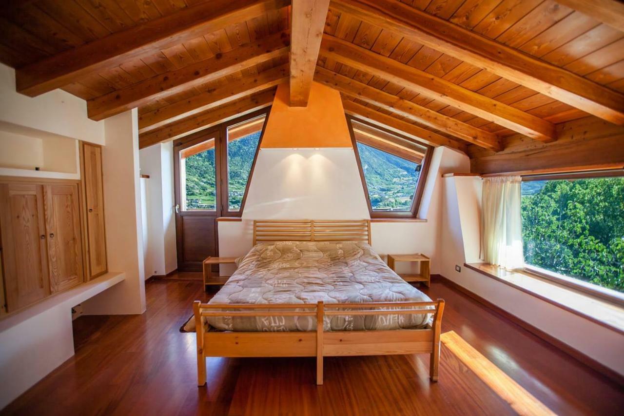 Casa Panoramica Apartment อาออสตา ภายนอก รูปภาพ